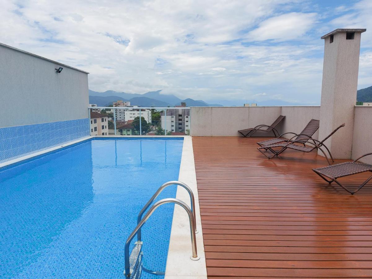 Studio Itagua - Piscina, Wi-Fi, Ar Condicionado Lägenhet Ubatuba Exteriör bild